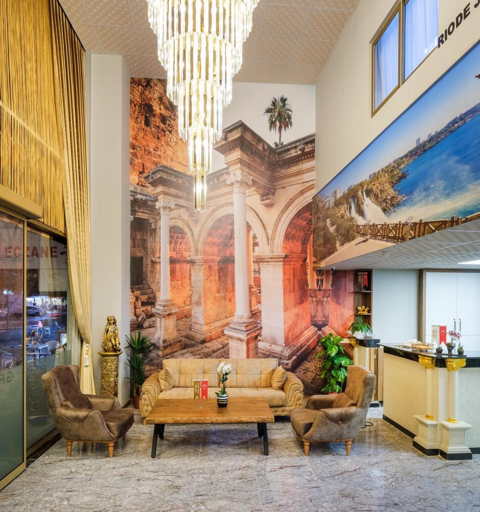 Grand Gulluk Hotel & Spa City Center Antalya Exterior foto
